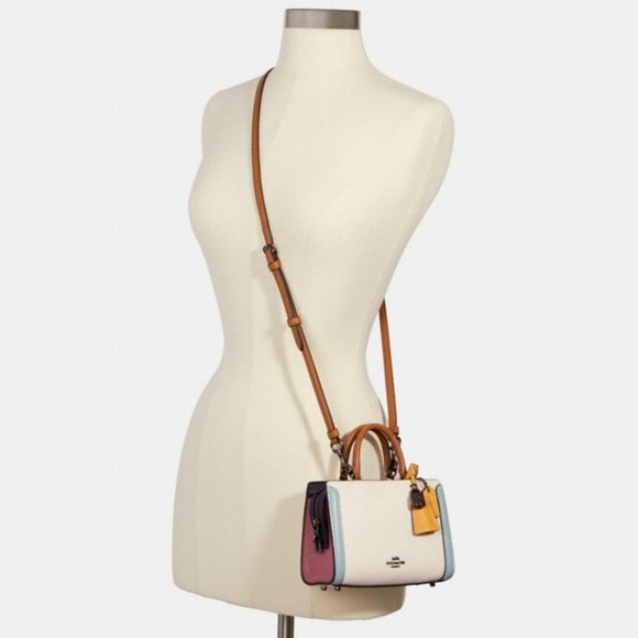 Coach Bags Coach Micro Zoe Crossbody In Colorblock New Poshmark
